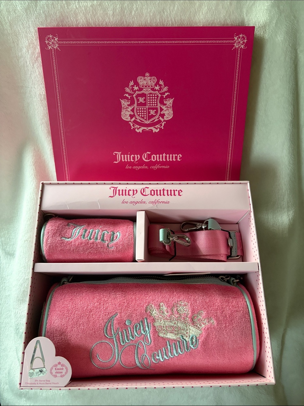 Juicy Couture Limited Edition 3pc set NIB